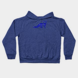 Fox Tribal Design Kids Hoodie